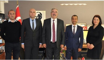 TREPAŞ Yöneticileri, Lüleburgaz Belediye Başkanı Halabak İle Görüştü