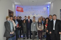 LITVANYA - Yabancı Öğretmenlerden Milli Eğitim Müdürü Elmalı'ya Ziyaret