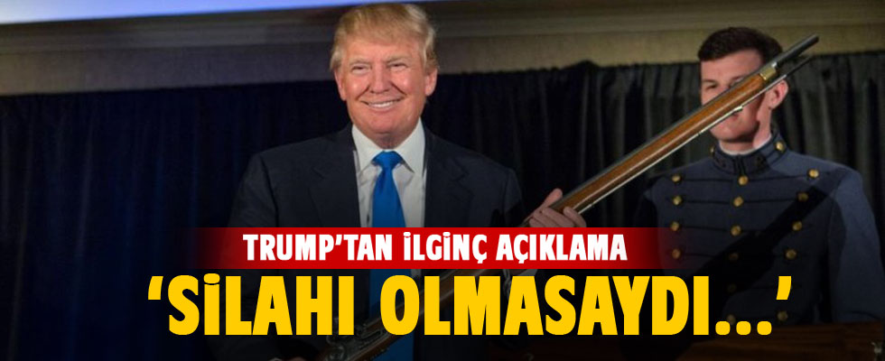 Trump'tan bireysel silahlanmaya destek