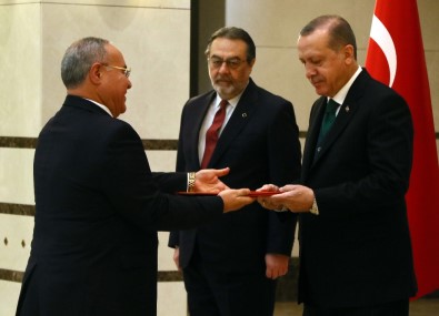 Erdoğan Tunus Büyükelçisini Kabul Etti