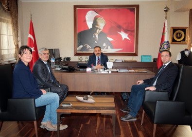 İHA Ve TGRT'den Ankara Emniyet Müdürü Yılmaz'a Ziyaret