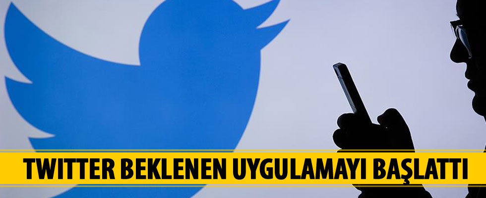 Twitter 280 karakter uygulamasını başlattı