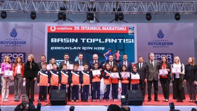 39. Vodafone İstanbul Maratonu'nun Basın Toplantısı Yapıldı