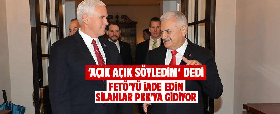 Başbakan Yıldırım'dan Pence açıklaması