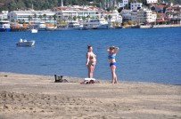 KORDON - Pastırma Yazı Keyfini Çıkarıyorlar