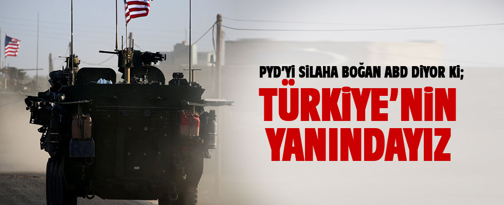 PYD'yi silaha boğan ABD'den PKK açıklaması!
