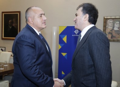 AB Bakanı Çelik, Bulgaristan Başbakanı Borisov'la Görüştü