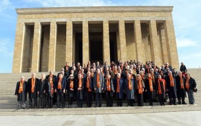 Galatasaray'dan Anıtkabir Ziyareti