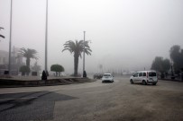 UÇAK SEFERLERİ - Hatay'da Sis Ulaşımı Aksattı