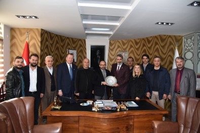 Kocaeli ASKF Başkanı Aydın'dan Başkan Üzülmez'e Ziyaret