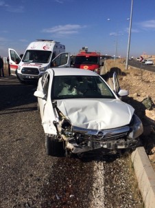 Midyat'ta Trafik Kazası Açıklaması 4 Yaralı