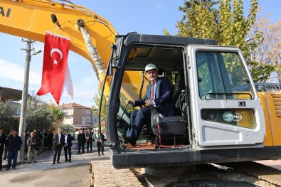 Pamukkale Fatih Mahallesi'nde Üst Yapı Çalışmaları Başladı