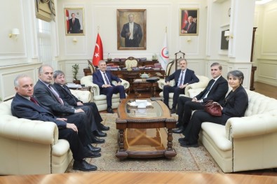 Sağlık Bakanı Ahmet Demircan TTB Heyetini Kabul Etti
