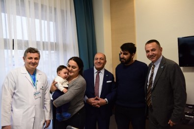 Yeni Hastanenin İlk Hastası Poyraz Bebek Oldu