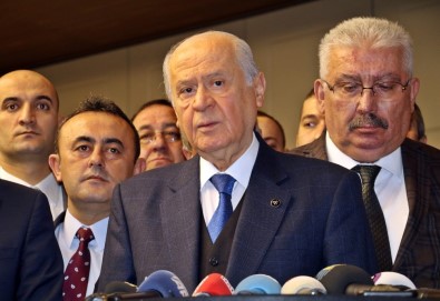 Bahçeli'den Seçim İttifakı Ve Ataşehir Belediye Başkanının Görevden Alınmasına İlişkin Açıklama