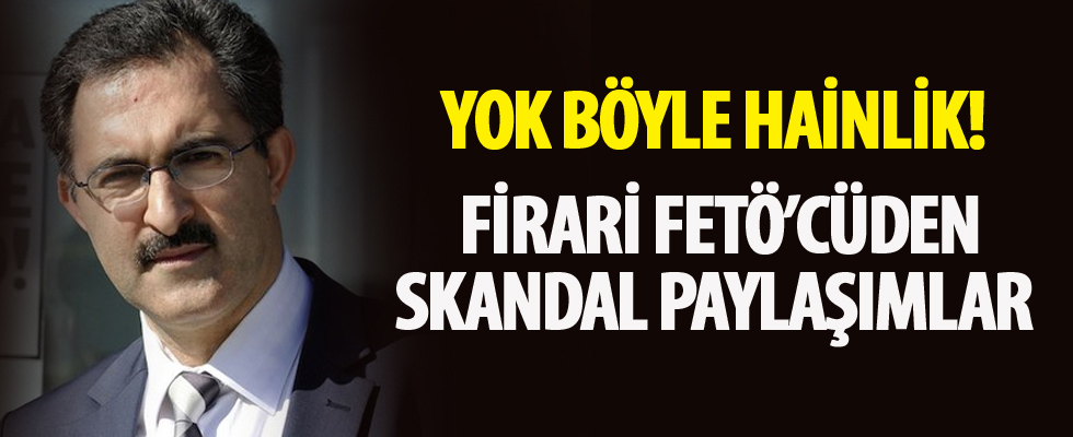 Firari FETÖ'cüden skandal Kudüs paylaşımları