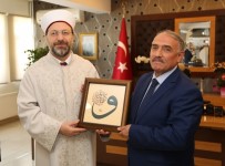 Diyanet İşleri Başkanı Prof. Dr. Erbaş, Niğde Belediye Başkanı Özkan'ı Ziyaret Etti