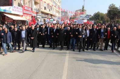 Elazığ'da Trump'a Tepki Yürüyüşü