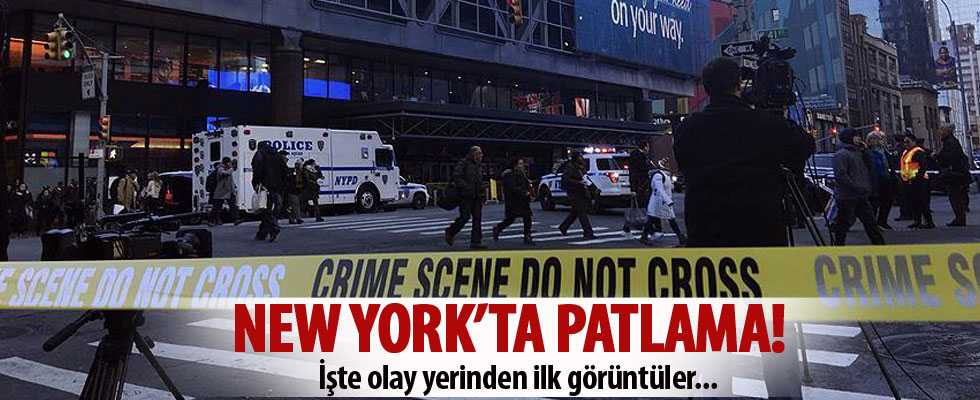 New York'ta patlama!