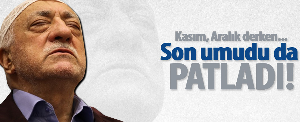 Son hamleleri de çöktü! FETÖ için büyük yıkım