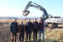 OTOBÜS TERMİNALİ - Suluova'da Oto Galericiler Sitesinin İnşası Başladı