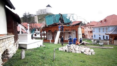 Bosna Hersek'te Kuvvetli Rüzgar Hayatı Olumsuz Etkiledi