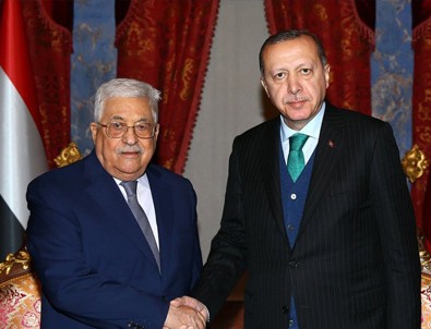 Cumhurbaşkanı Erdoğan, Mahmud Abbas görüşmesi sona erdi