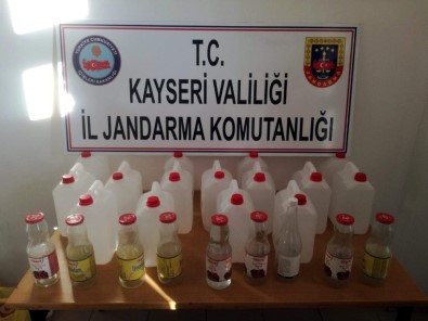 Kayseri'de Sahte İçki Operasyonu