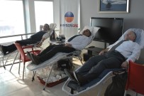 MURAT DURU - Kayserigaz Develi Ofisi'nden Kan Bağışı Kampanyası