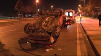 Maltepe'de Kaza Yapan Kadın Sürücü Şoka Girdi