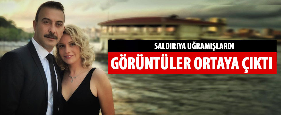 Ünlü oyuncuya saldırı anı kamerada