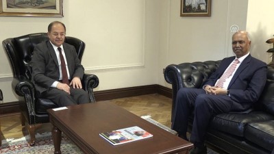 Başbakan Yardımcısı Akdağ, Büyükelçi Selverajah'ı Kabul Etti