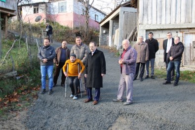 Başkan Şahin Açıklaması '80 Kilometre Beton Yol Yaptık'