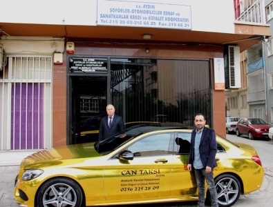 Esnaf Kooperatifi Ve Şoförler Odasından Aydınlılara 'Altın Taksi' Hizmeti