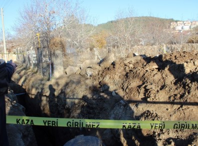 Kanalizasyon Çalışmalarında Geç Roma Dönemine Ait Eserler Bulundu