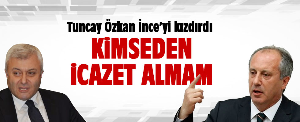 Tuncay Özkan'la Muharrem İnce'nin adaylık tartışması