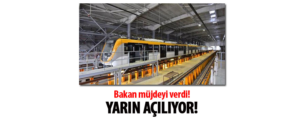 Türkiye'nin ilk sürücüsüz metrosu açılıyor