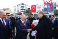 METRO ÇALIŞMASI - Başbakan Yıldırım Türkiye'nin İlk Sürücüsüz Metro Hattının Açılışına Katıldı