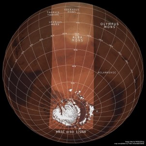 ESA, Mars'ın 'Tersten' Görüntüsünü Çekti