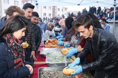 Nevşehir Hacı Bektaş Veli Üniversitesinde Hamsi Şöleni Yapıldı