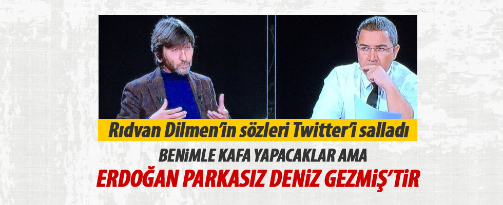 Rıdvan Dilmen: Erdoğan parkasız Deniz Gezmiş'tir