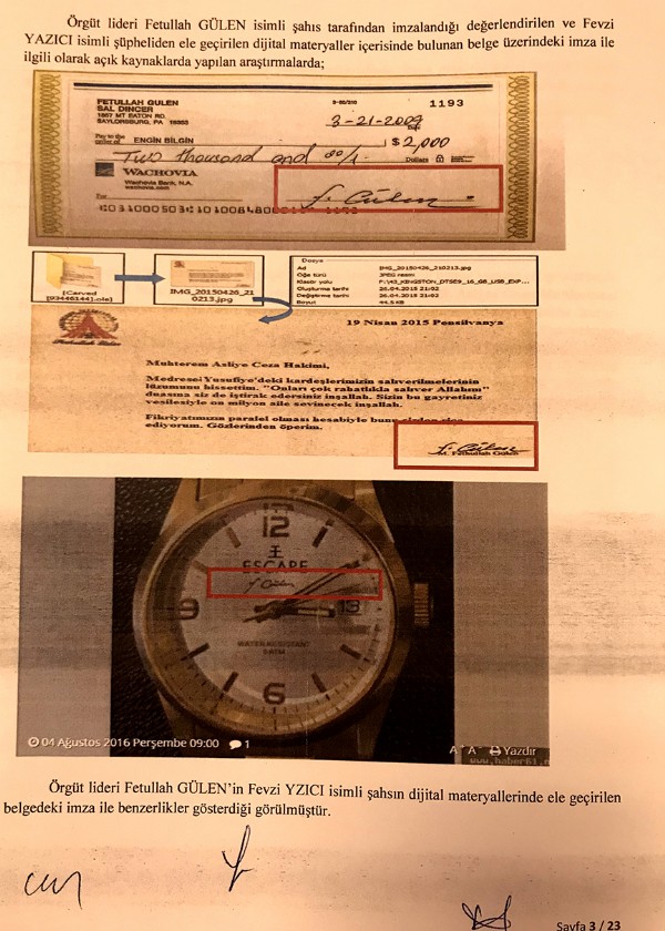 'Gülen'in salıverme kumpası'na ilişkin en somut talimatı'