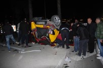 TAKSİ ŞOFÖRÜ - Fatih'te Trafik Kazası Açıklaması 1 Ölü, 3 Yaralı