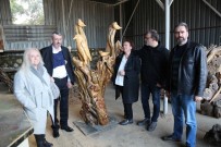 HALİL İBRAHİM ŞENOL - Gaziemir'e Basın Özgürlüğü Heykeli