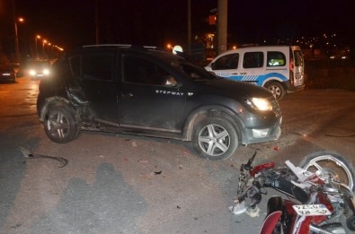 Manisa'da Trafik Kazası Açıklaması 1 Yaralı