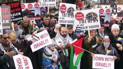 'Avrupa'nın Kudüsü' Saraybosna'dan Filistin'e Destek Mitingi