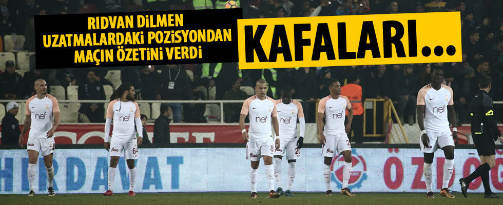 Rıdvan Dilmen: Galatasaraylıların kafası maçta değildi