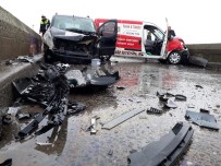 Uzunköprü'de Trafik Kazası Açıklaması 2 Yaralı
