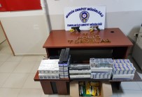 Mersin'de, Otoparkta Ruhsatsız Tabanca İle Gümrük Kaçağı Sigara Ele Geçirildi