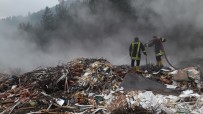 Tosya'da Çöplük Alanında Yangın